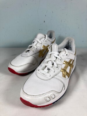 Size ASICS GEL-Lyte III KITH Ronnie Fieg Tokyo Gold White