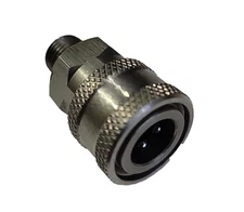 MTM Stainless Steel Pressure Washer 1/4 NPT Male Quick Connect QC Socket Coupler