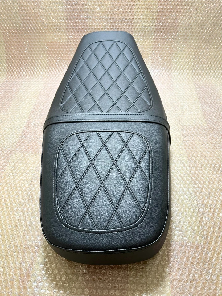 Honda CB400 A 1978-1979 Seat TI TII Hawk I II Classic Metal Pan motocicleta preta - Imagem 3 de 4