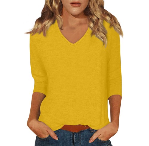 Shirts for Women Breathable Summer Loose Dressy Fashion Tops - Picture 16 of 18