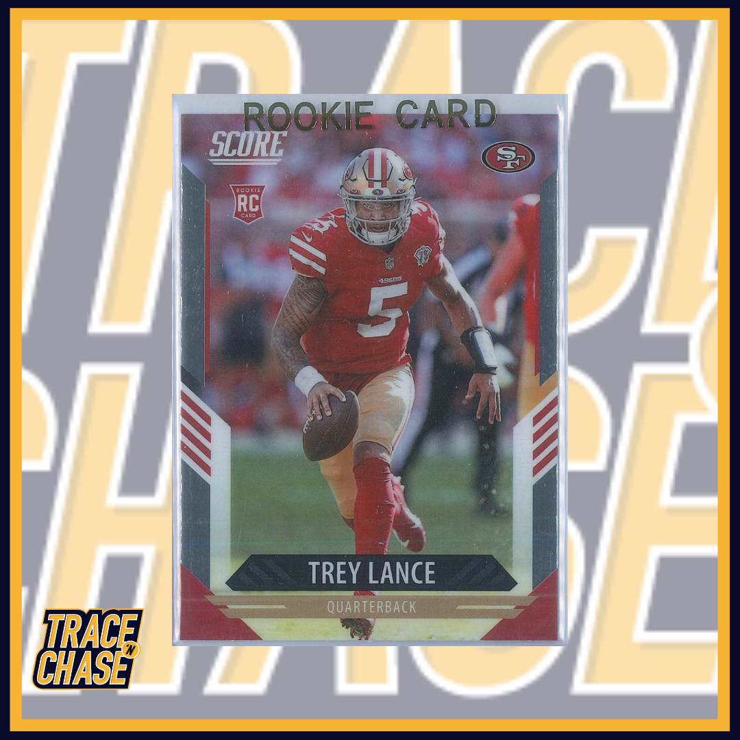 2021 Panini Chronicles Score Football Trey Lance #404 RC
