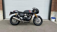 2020 Triumph Thruxton RS - Showcase Matt Storm Grey and Silver I