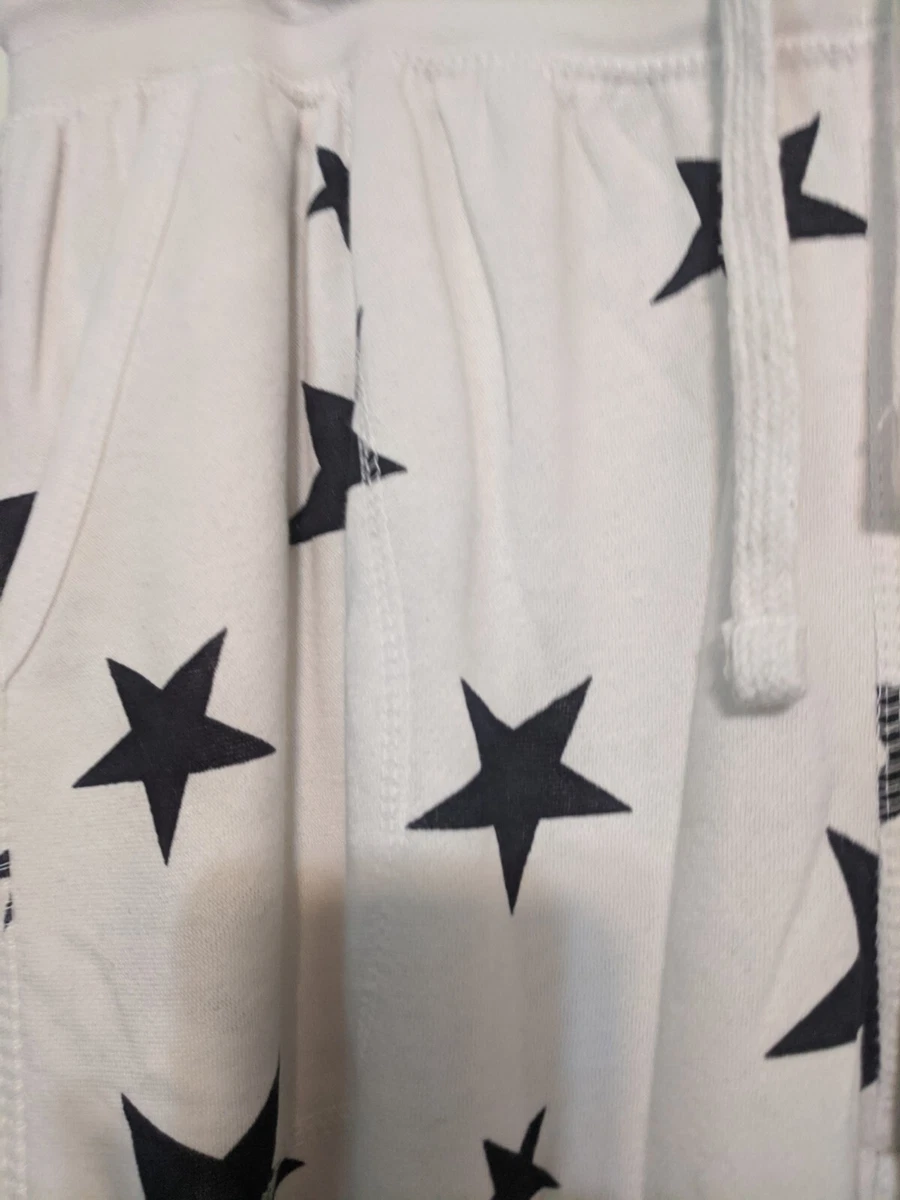 BLOOM POP WOMANS WHITE SWEATPANTS BLUE STARS SIZE XL NWT eBay