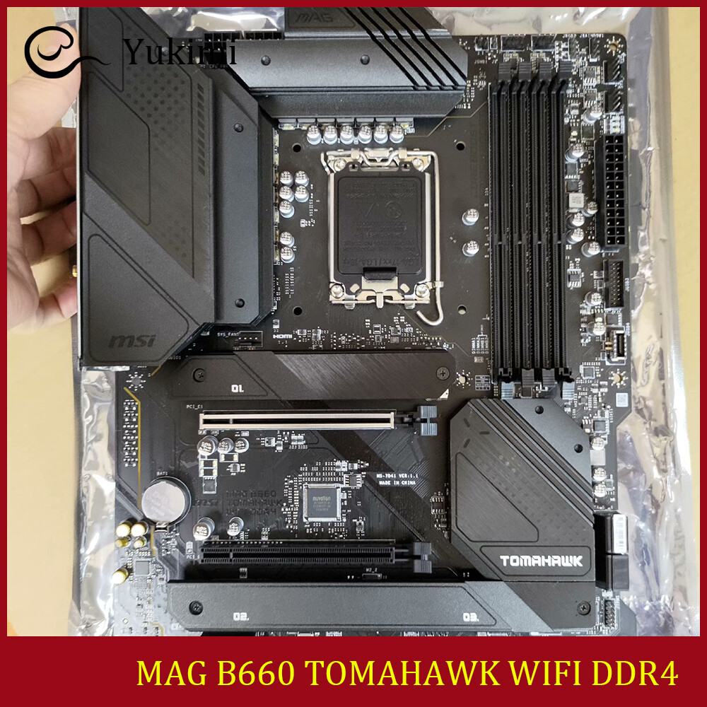 FOR MSI MAG B660 TOMAHAWK WIFI DDR4 LGA1700 HDMI DisplayPort