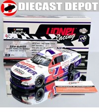 AUTOGRAFIADO SAM MAYER 2024 IOWA WIN ROTO-ROOTER VERSIÓN DE CARRERAS 1/24 ARCO DIECAST