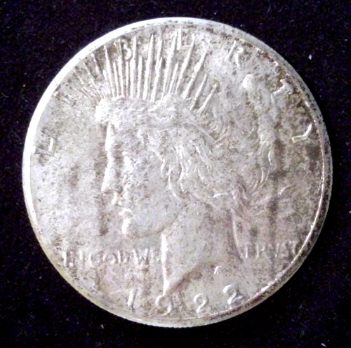 UNC 1922S Peace Silver Dollar