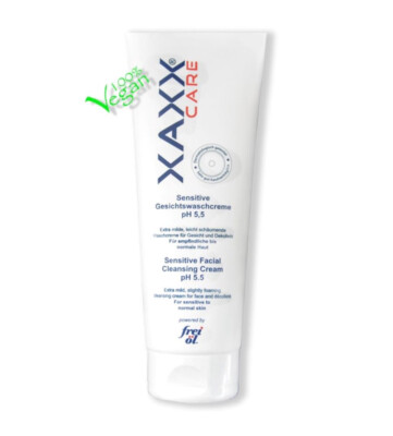 Xaxx Sensitive Facial Cleansing Cream Gesichtswaschcreme 200 ml, Makeup-Entferne