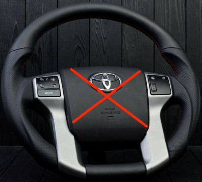 Toyota Oem TRD Customized Steering Wheel 4runner Tundra Tacoma Sequoia Prado 150