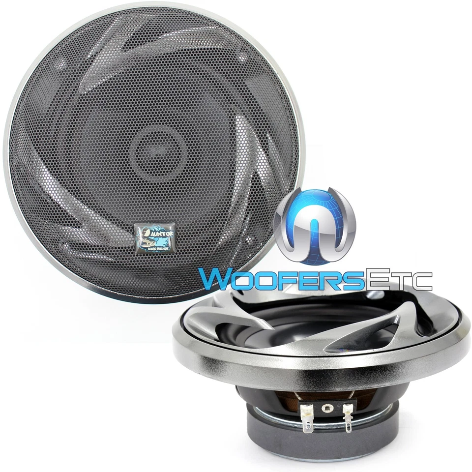FOCAL AUDITOR RIP-130W CAR 5.25" MIDWOOFERS 4 OHM SPEAKERS & GRILL COVERS NEW - Image 3 of 4