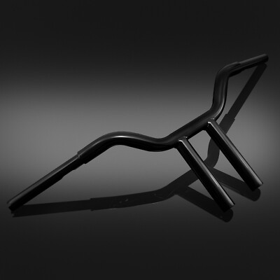 Gloss Black 12'' Lane Splitter MX-T Bars Handlebar For Harley Sportster 883 1200