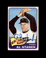 Al Stanek Signed Original 1965 Topps San Francisco Giants Autograph