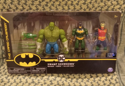 Batman 2020 DC The Caped Crusader Swamp Showdown 1st Edition Walmart Exclusive 