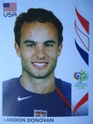 Panini 355 Landon Donovan USA FIFA World Cup 2006 Germany