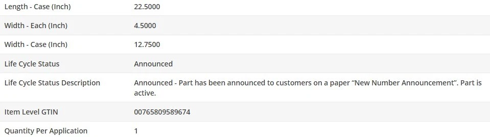 Filtro de aceite tipo OEM WIX para Buick Roadmaster 1991 V8-5,0 L Foto 4 de 4