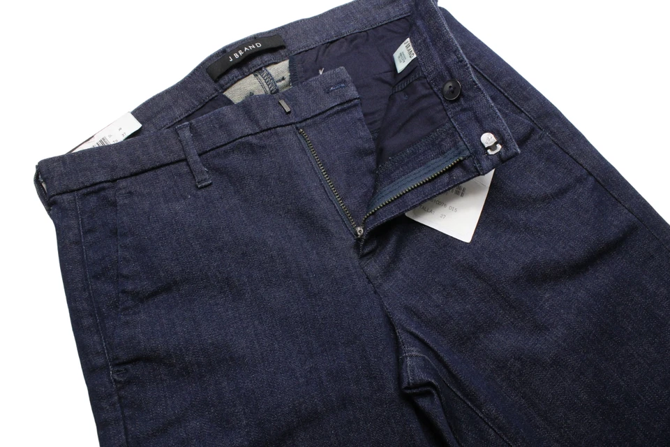 J Brand Vanessa Mid-Rise Slim Boot Mujeres Jeans W27 Elástico Cremallera Azul - Imagen 4 de 4