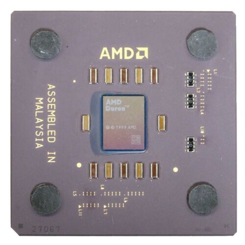 Advanced Micro Devices Duron 1200 1200 MHz/64KB/200MHz DHM1200AQQ1B socket/socket CPU A 462 - Foto 1 di 1