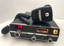 CB radio Johnson Viking 4140 messenger good shape black Powers On