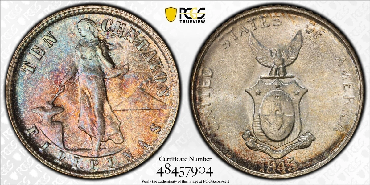 Circulated 1945 Year Philippine Coins for sale | eBay