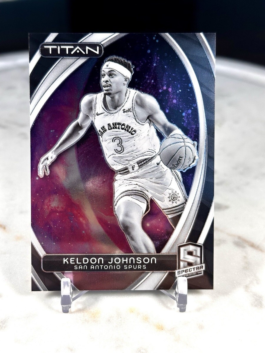 Keldon Johnson 2023-24 Panini Spectra Titan SSP #94 Spurs | eBay