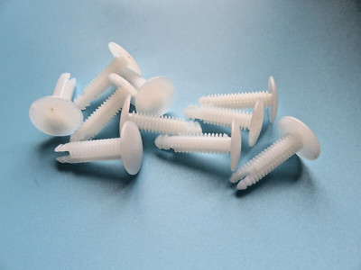Land Rover Defender Roof Head Lining Fir Tree Trim Clips White AFU1900 ...