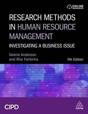 RESEARCH METHODS/HUMAN RESOURCE MANAGEME by Valerie Anderson Paperback Self Help
