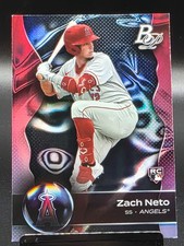 2023 TOPPS BOWMAN PLATINUM ZACH NETO RC #102