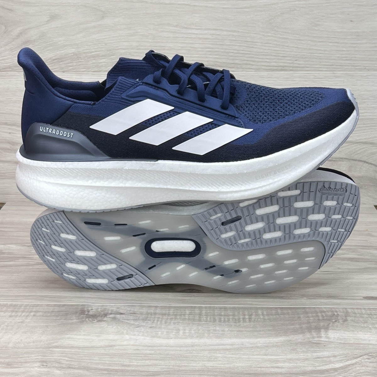 adidas Ultraboost 5X Navy Blue White Running Shoes Men's Size 10