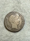 1912-S Barber Dime 90% Silver Average Circ G Good Condition Nice Coin See 8497