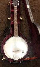 USED GOLDTONE 6 string Banjo - with OHSC - Look at Pics