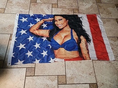 Nicki Minaj Garden Flag 3 x5  ft Rap Wall Art Rapper Music 