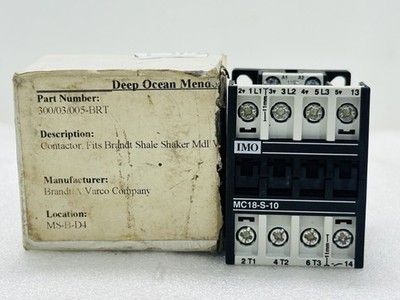 NEU IMO MC18-S-10 7,5kW 3~400 25A Schützspule 110-120V 471 9637-02