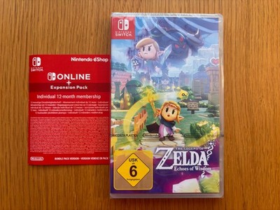 Nintendo Switch - The Legend Of Zelda EOW & 12 Monate Online + Erweiterungspaket