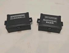 Playmobil St. Louis National Bank Case for Western, Robber, Stagecoach lot of 2