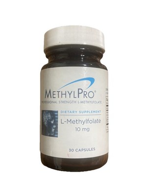 MethylPro - Professional Strength L-Methylfolate - 10 mg - 30 Capsules 06/2026