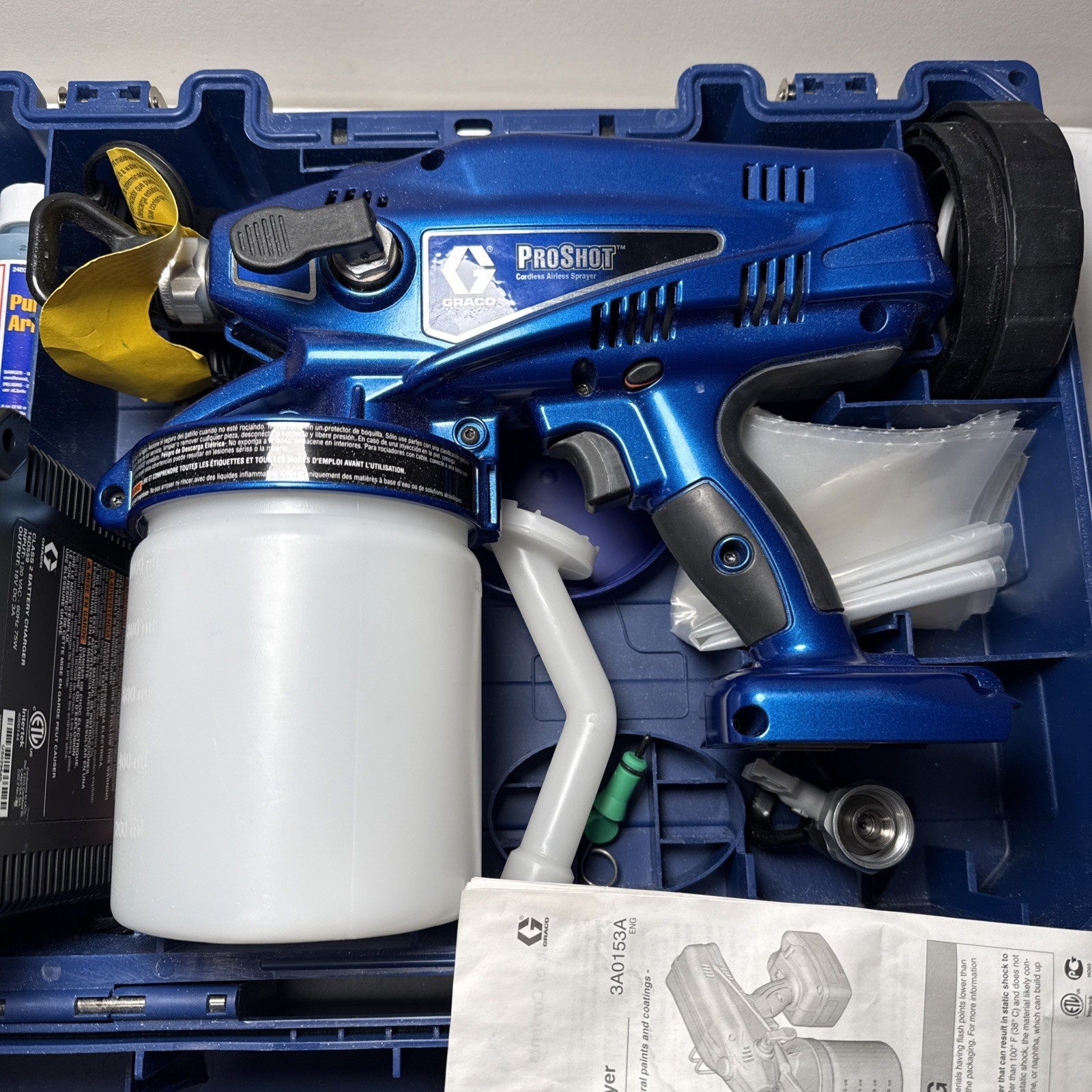 3a0153a W/ Charger No Batteries Read