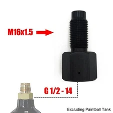 C02 Tank Adapter Air Tank Adapter Workshop M16x1.5 To 88g Conversion 1800 PSI