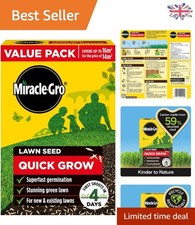480g Lawn Seed Mix: Fast-Growing Ryegrass & Fescue for Gorgeous Gardens 33.31 per kilo