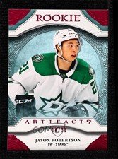 2020-21 Upper Deck Artifacts Rookies Pink 18/30 Jason Robertson #170 0c3