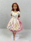Vintage 1964 Barbie in Switzerland Dress #822 Embroidered Apron