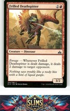 Magic the Gathering MTG Rivals of Ixalan Frilled Deathspitter #104 Buy 2 Get 1