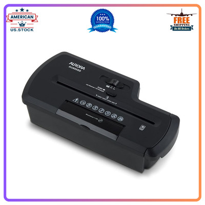 Professional Strip Cut Paper Shredder/Cd/Credit Card Shredder without Wastebaske