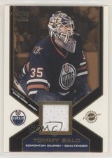 2002-03 Pacific Authentic Game-Worn Jerseys Tommy Salo #19 5ox