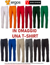 PAYPER POWER STRETCH SUMMER Pantalone da Lavoro Elasticizzato Uomo con Tasche