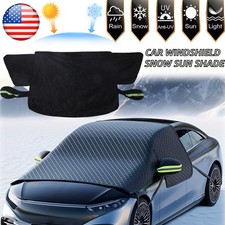 Magnetic Winter Car Window Large Snow Cover Anti-freeze Windshield Protector Usa