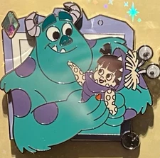 Celebrating 25 Years of Disney Pin Trading If We Were There Sulley Boo Monsters