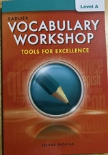 Vocabulary Workshop Level A Tools for Excellence (2022)