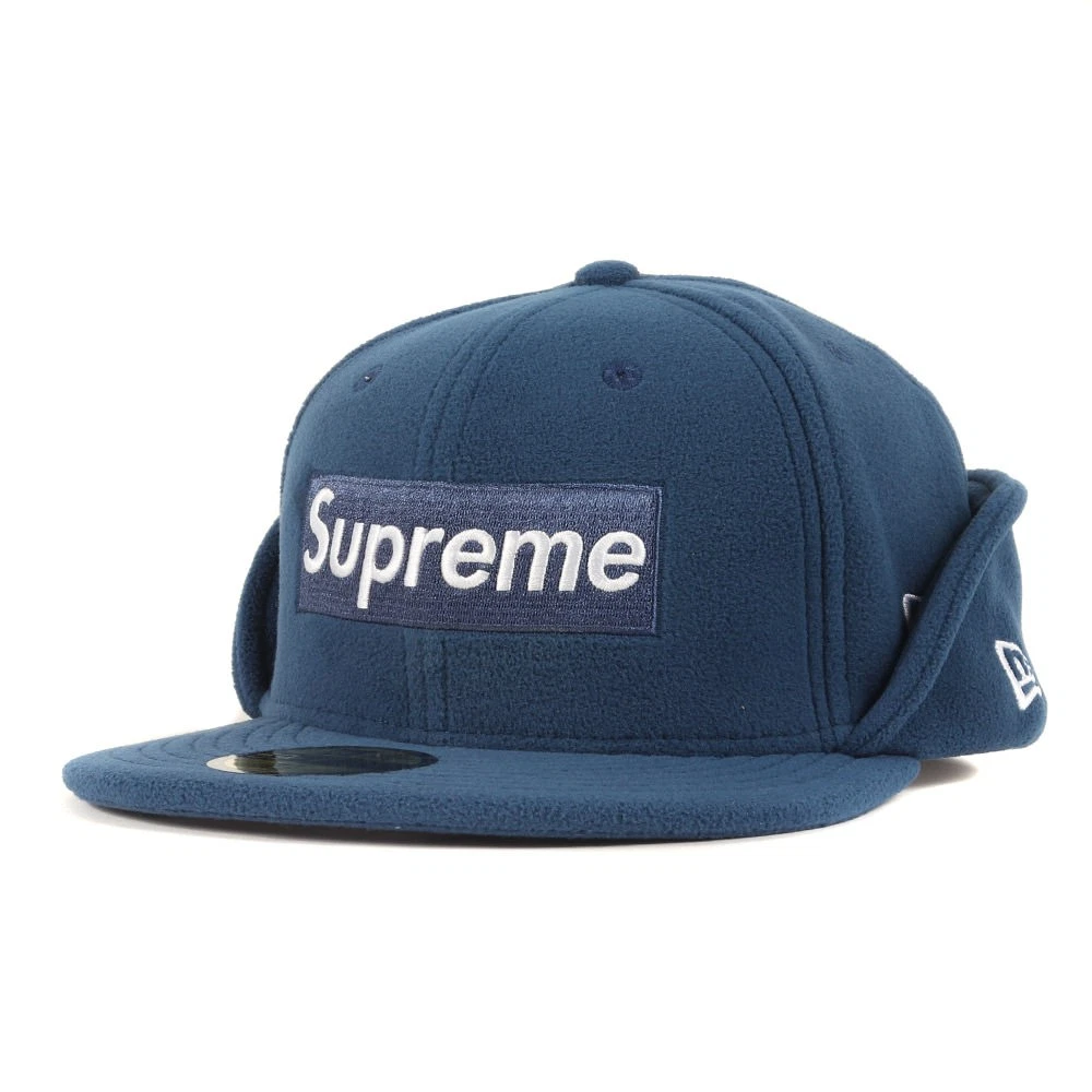 Casquette SUPREME taille 7 1/2 59,6Cmera Polartech boîte polaire logo rabat oreille