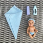 Vtg 2002 Mattel Barbie Happy Family Midge's Baby Boy Blue + Accessories