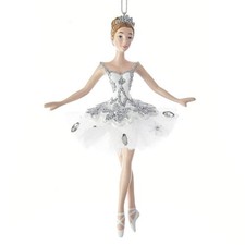 Kurt Adler Snow Queen Ballerina Ornament