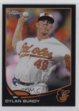 2013 Topps Chrome Black Refractor /100 Dylan Bundy #125 1c1